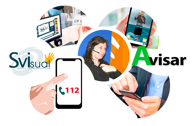 Svisual. Dinamica de comunicación entre usurio sordo y numero de emergencia